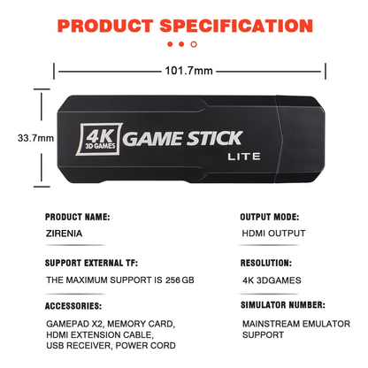 Zirenia Game Stick Max